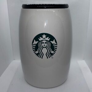 STARBUCKS Ceramic Mermaid Logo Hermetic Lid Storage Canister